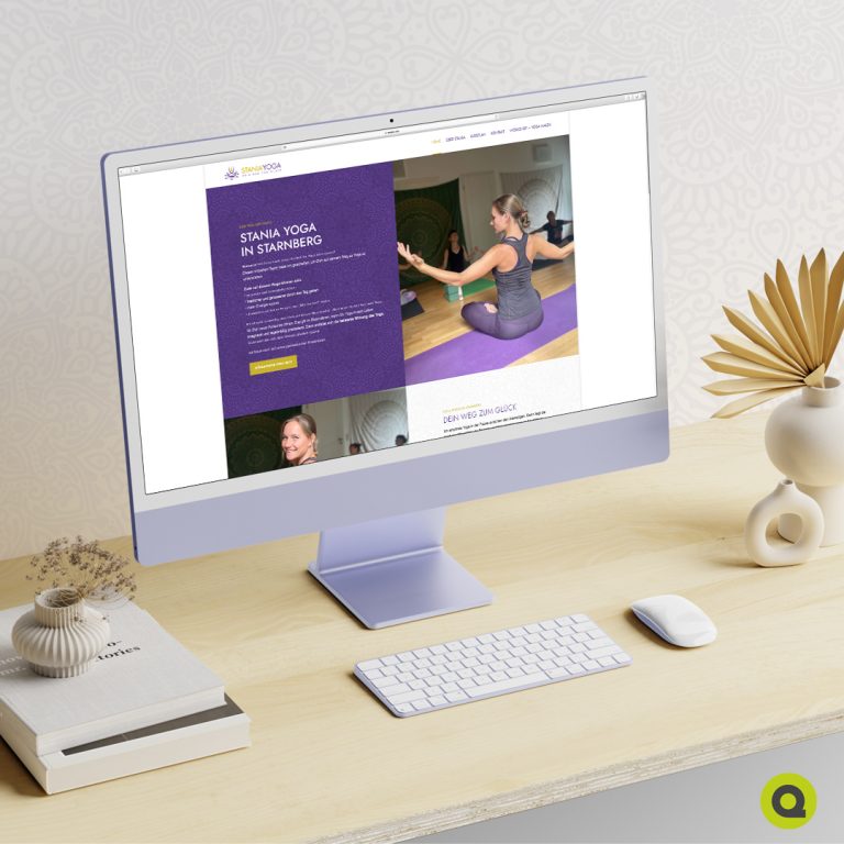 Webseite von Stania Yoga Starnberg